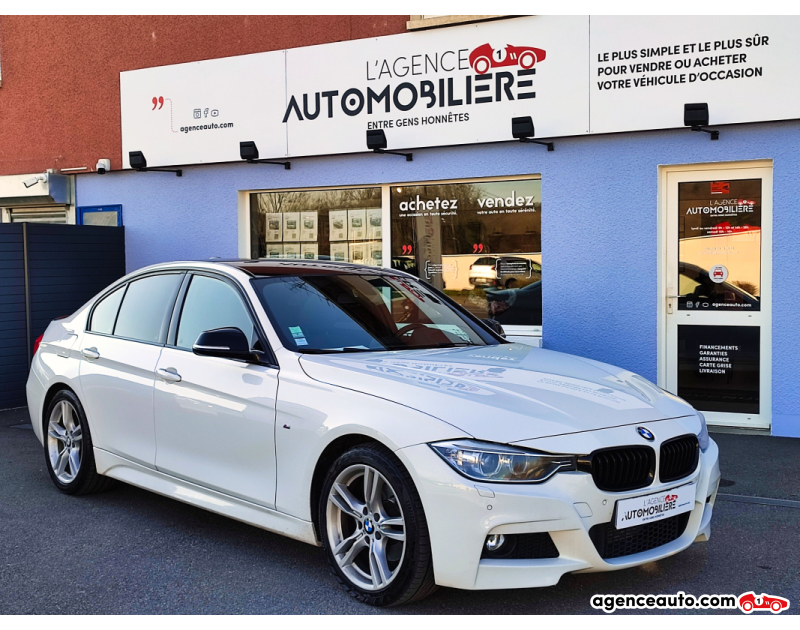 Compra de Carros Usados, Carros Usados Baratos | Auto Immo Bmw Série 3 F30 320D M-Sport 184ch BVA Blanc Ano 2014 Automatique Diesel